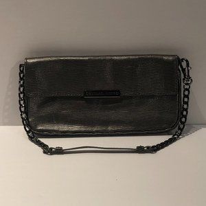 Michael Kors Metallic Snake Skin Embossed Leather